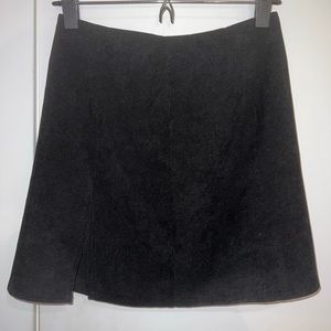 Corduroy Skirt, small slit in front